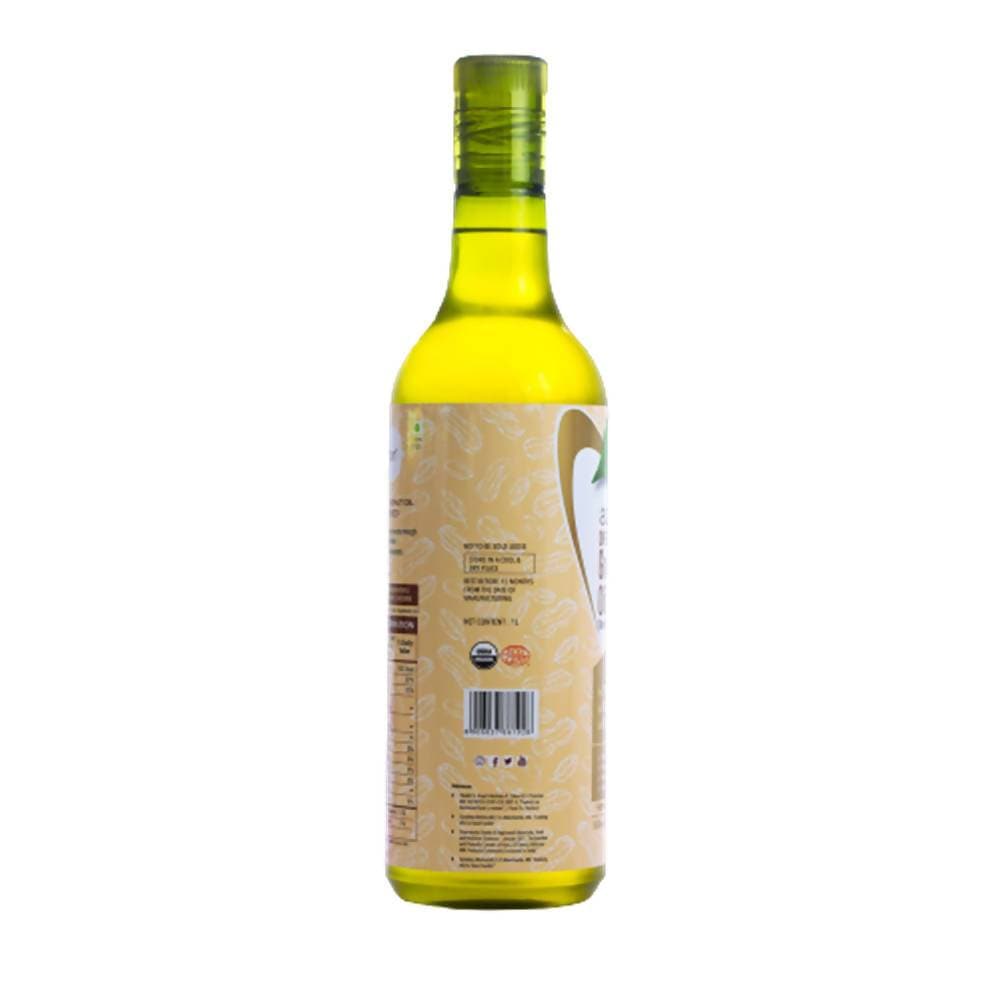 Azafran Organic Groundnut Oil (Cold Pressed) | Grocsy