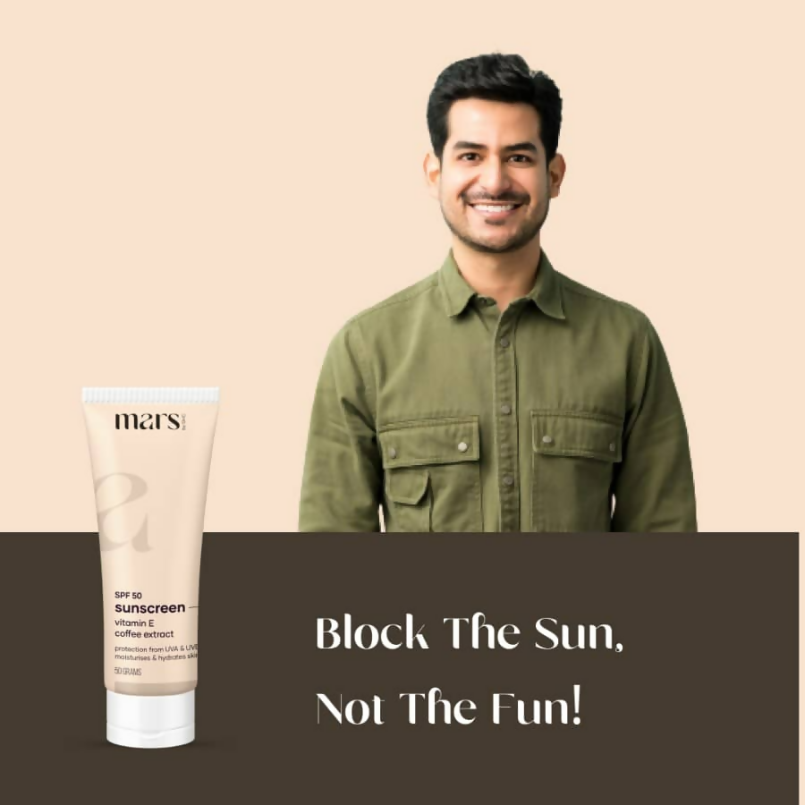 Mars By GHC SPF 50 Anti-Pollution Sunscreen With Vitamin E | Grocsy