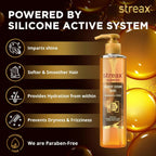 Streax Glossy Serum Shine Shampoo with Silicon Actives For Frizzy and Dry Hair | Grocsy