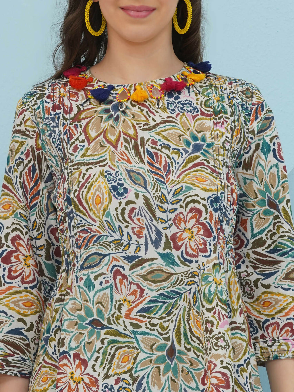 Joban Fashion Floral Co Ord Set - Multi Color | Grocsy