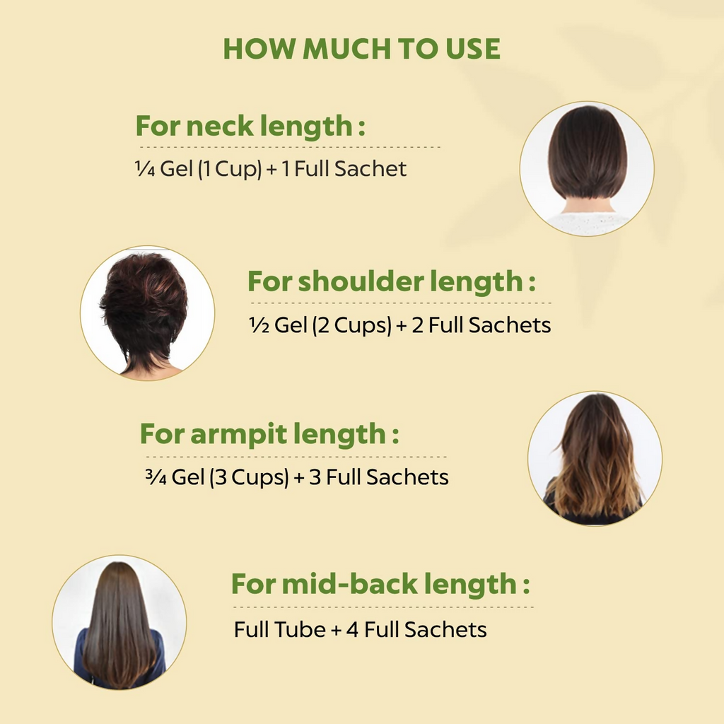 Indus Valley Damage-Free Gel Hair Color- Dark Brown | Grocsy