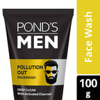 Ponds Men Pollution Out Face Wash For Deep Clean & Men Energy Bright Face Wash For Instant Brightness Combo | Grocsy