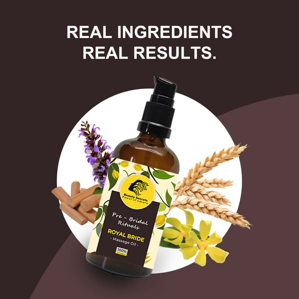 Beauty Secrets Royal Bride Body Massage Oil | Grocsy