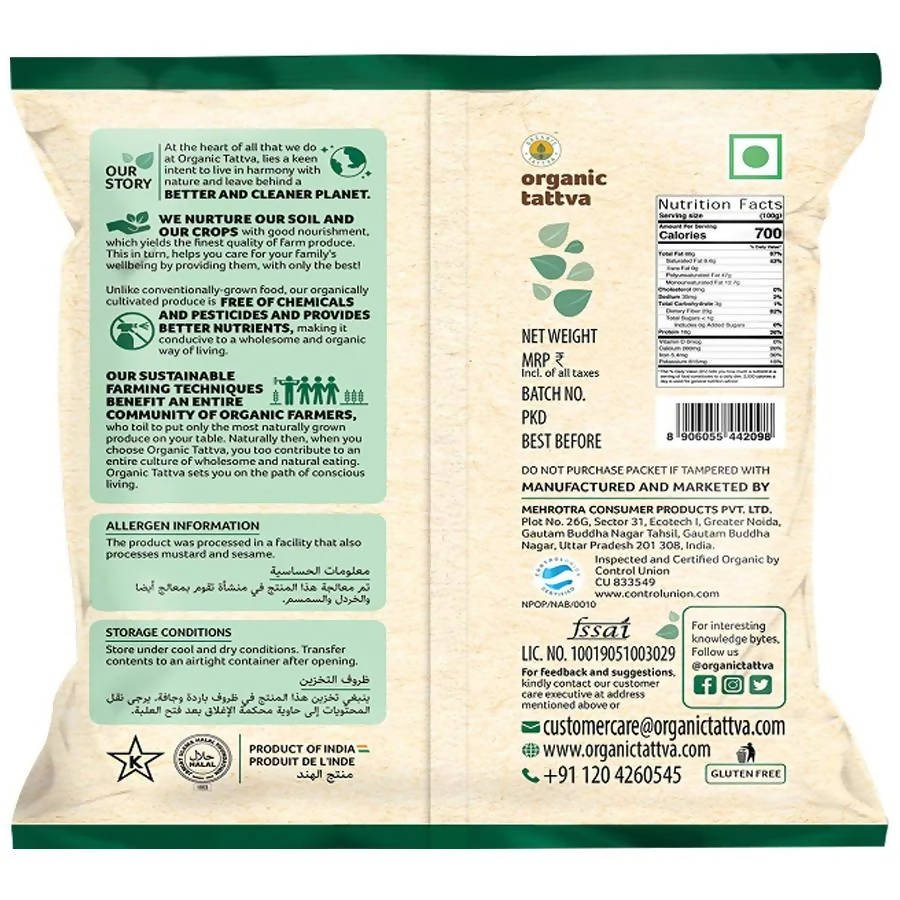 Organic Tattva Flax Seeds | Grocsy