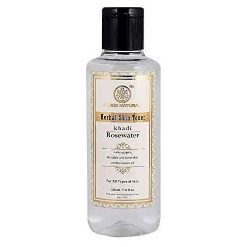 Khadi Mauri Herbal Rose Water - Herbal Gulab Jal Skin Toner | Grocsy