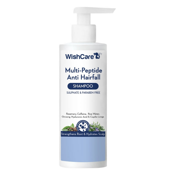 WishCare Multi-Peptide Anti Hairfall Shampoo With Rosemary | Grocsy