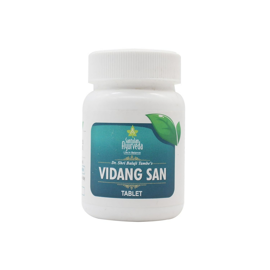 Santulan Ayurveda Vidang San Tablets | Grocsy
