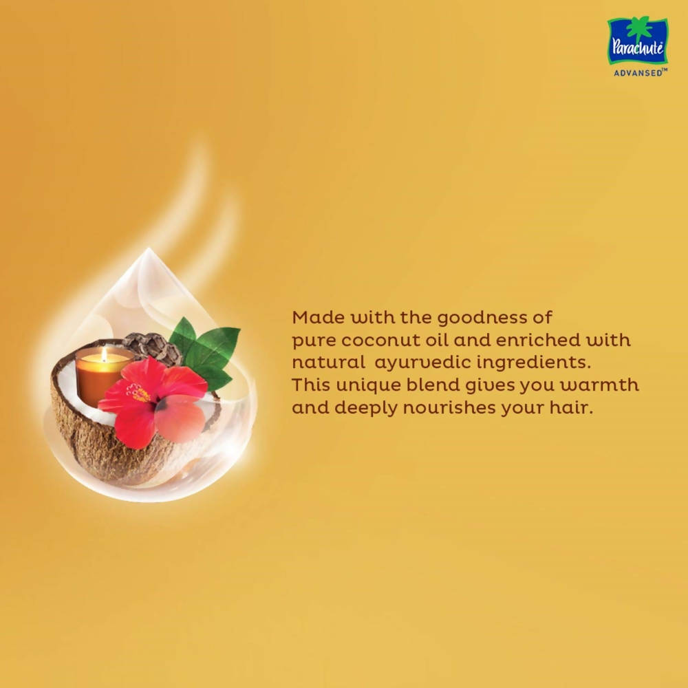 Parachute Advansed Ayurvedic Hot Oil | Grocsy
