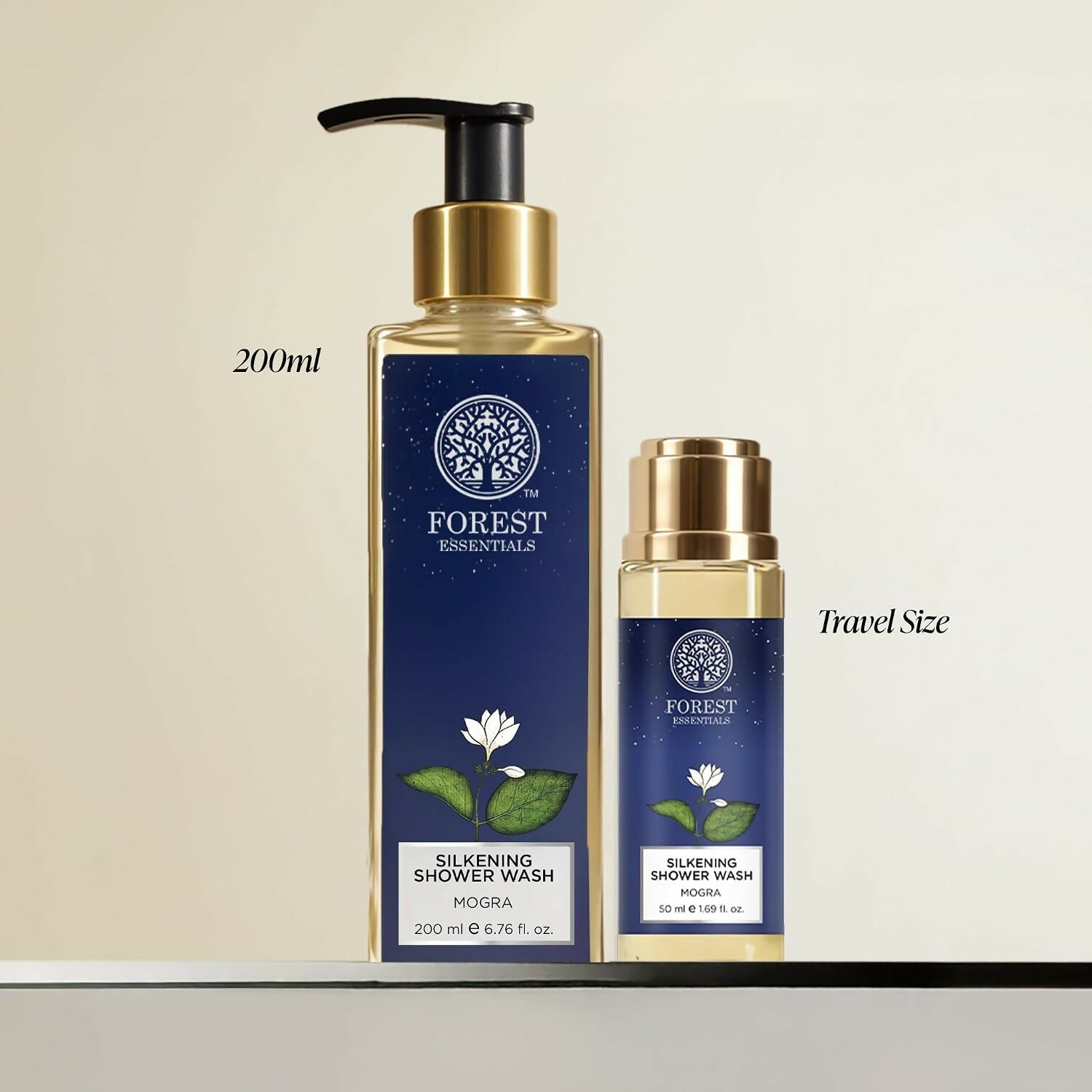 Forest Essentials Silkening Shower Wash Mogra | Grocsy