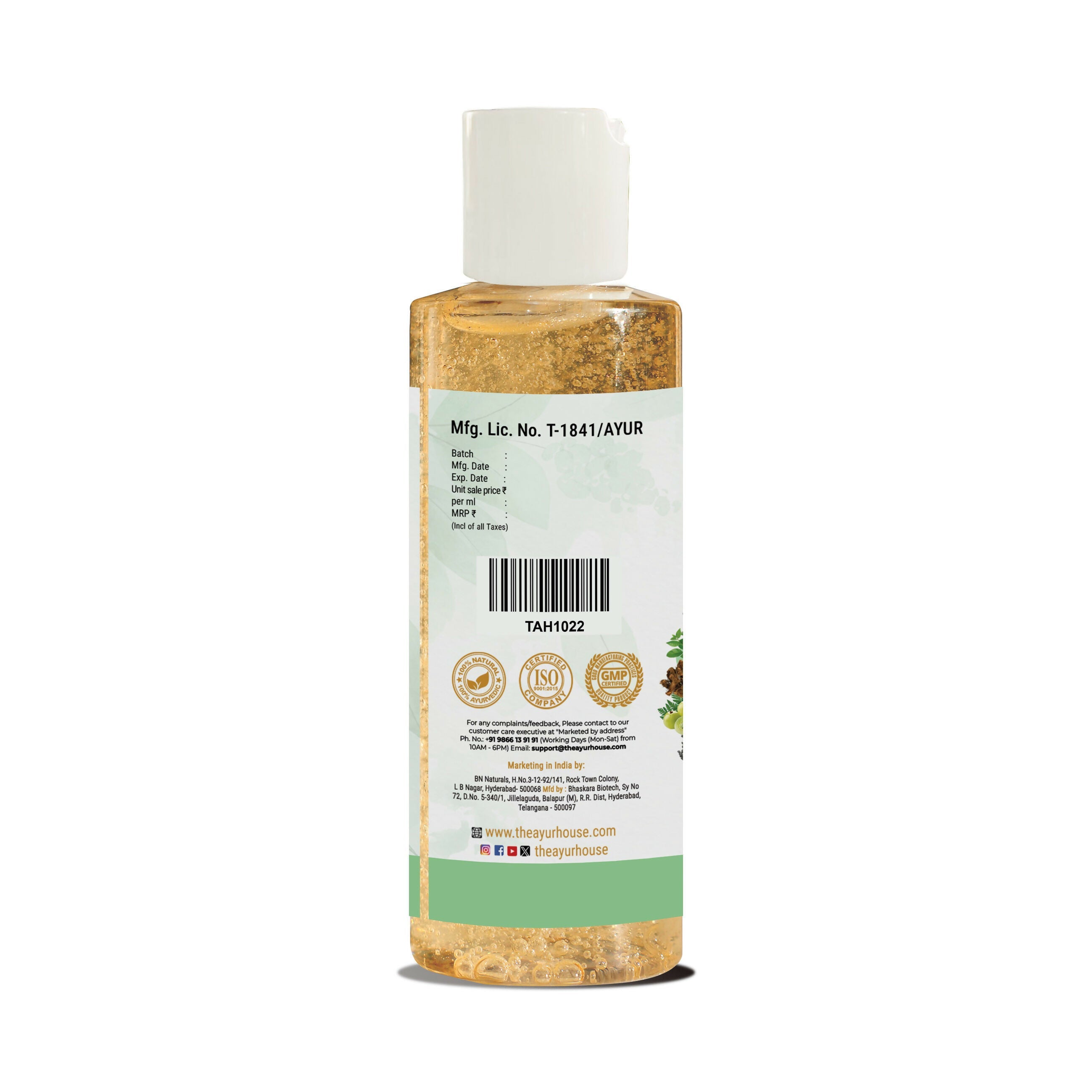 The Ayur House Aloe Vera Herbal Hair Oil 27 Herbs | Grocsy