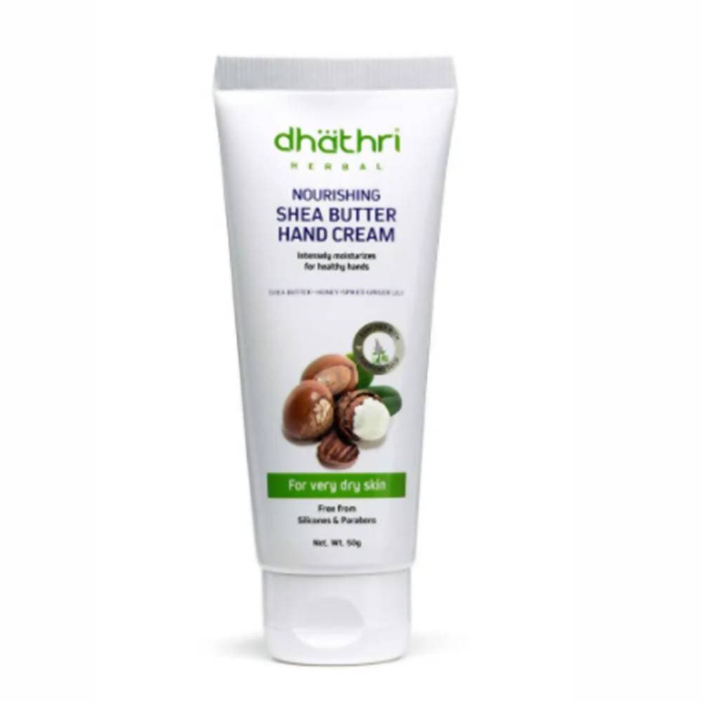 Dhathri Ayurveda Herbal Nourishing Shea Butter Hand Cream | Grocsy