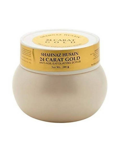 Shahnaz Husain 24 carat Gold Plus Anti-Age Exfoliating Scrub | Grocsy
