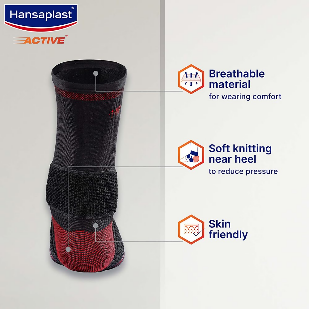 Hansaplast Active Ankle Binder Support for Men & Women | Grocsy