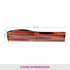 Vega Handcrafted Graduated Dressing Comb - HMC-01D | Grocsy