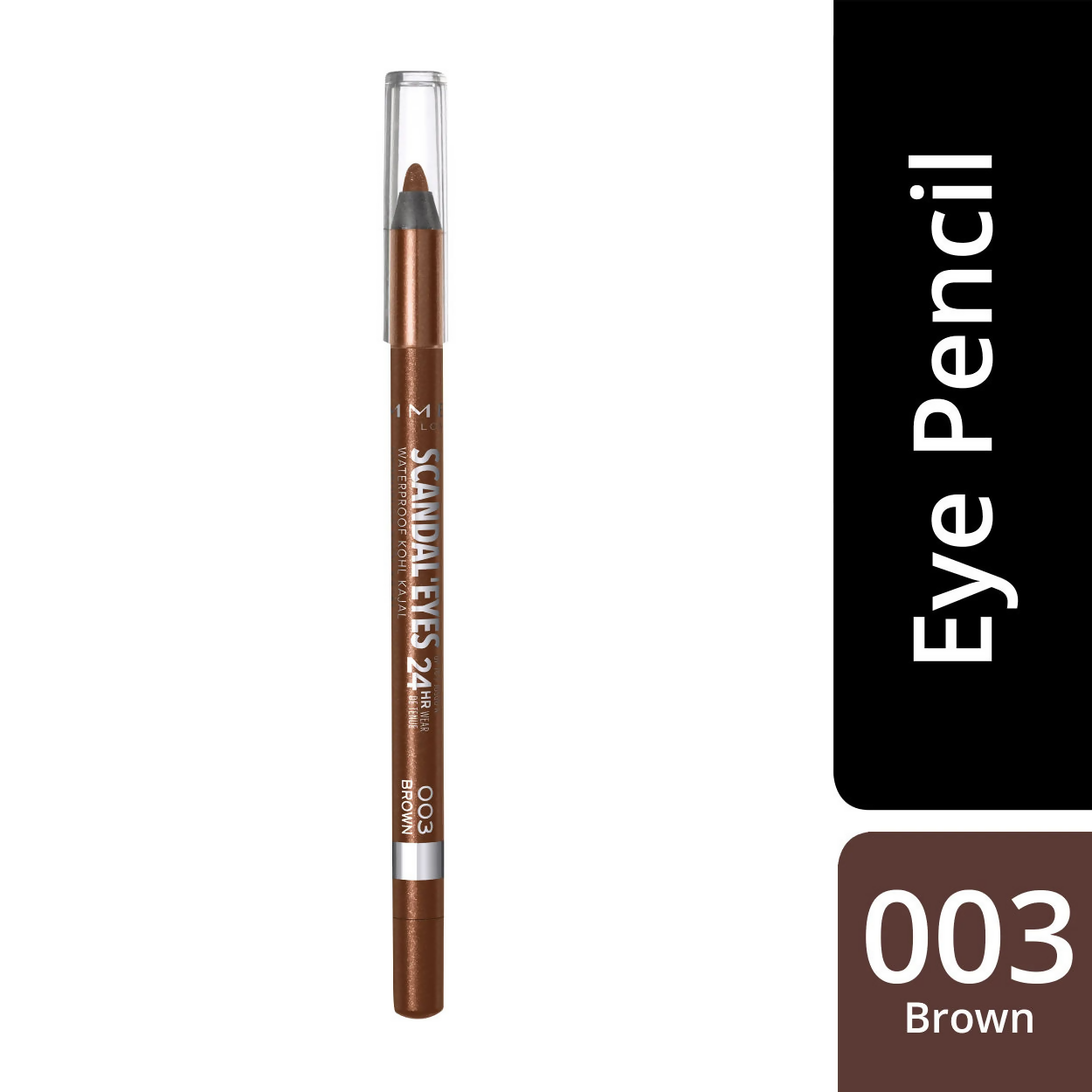 Rimmel London Scandaleyes Waterproof Kohl Kajal Liner - Brown | Grocsy