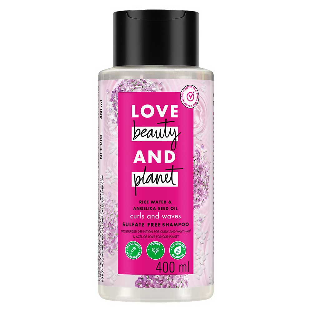 Love Beauty And Planet Rice Water & Angelica Seed Oil Shampoo | Grocsy