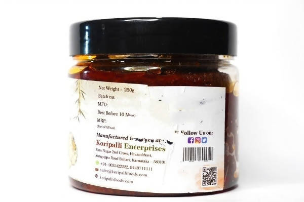 Koripalli Pickles Garlic Pickle | Grocsy