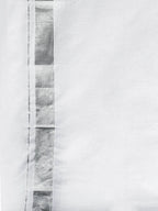 Ramraj Cotton Mens Pure Cotton 1 1 / 2 " Silver Jari Dhoti - White | Grocsy