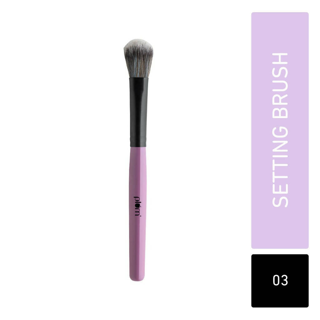 Plum Soft Blend Setting Brush Easy Pick-up 03 | Grocsy
