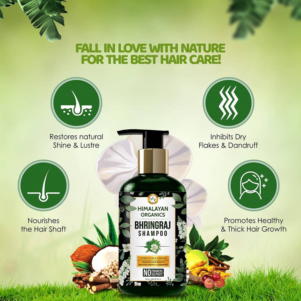 Himalayan Organics Bhringraj Shampoo | Grocsy