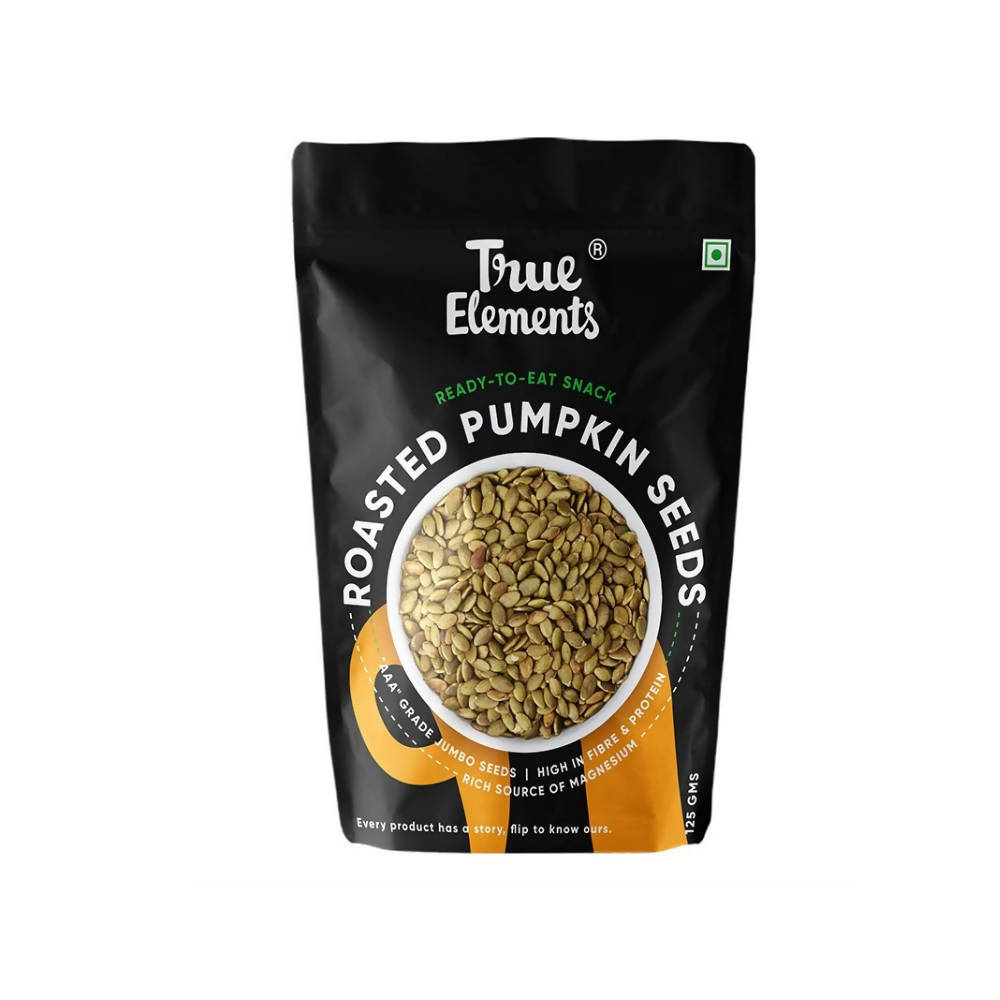 True Elements Roasted Pumpkin Seeds | Grocsy