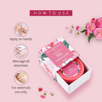 Glamveda Light Hydration Rose Hand Cream | Grocsy