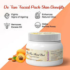 NutriGlow De Tan Facial Pack | Grocsy