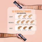 LoveChild By Masaba Gupta Skip Everything Blurring Serum Skin Tint - Bossy Babe | Grocsy