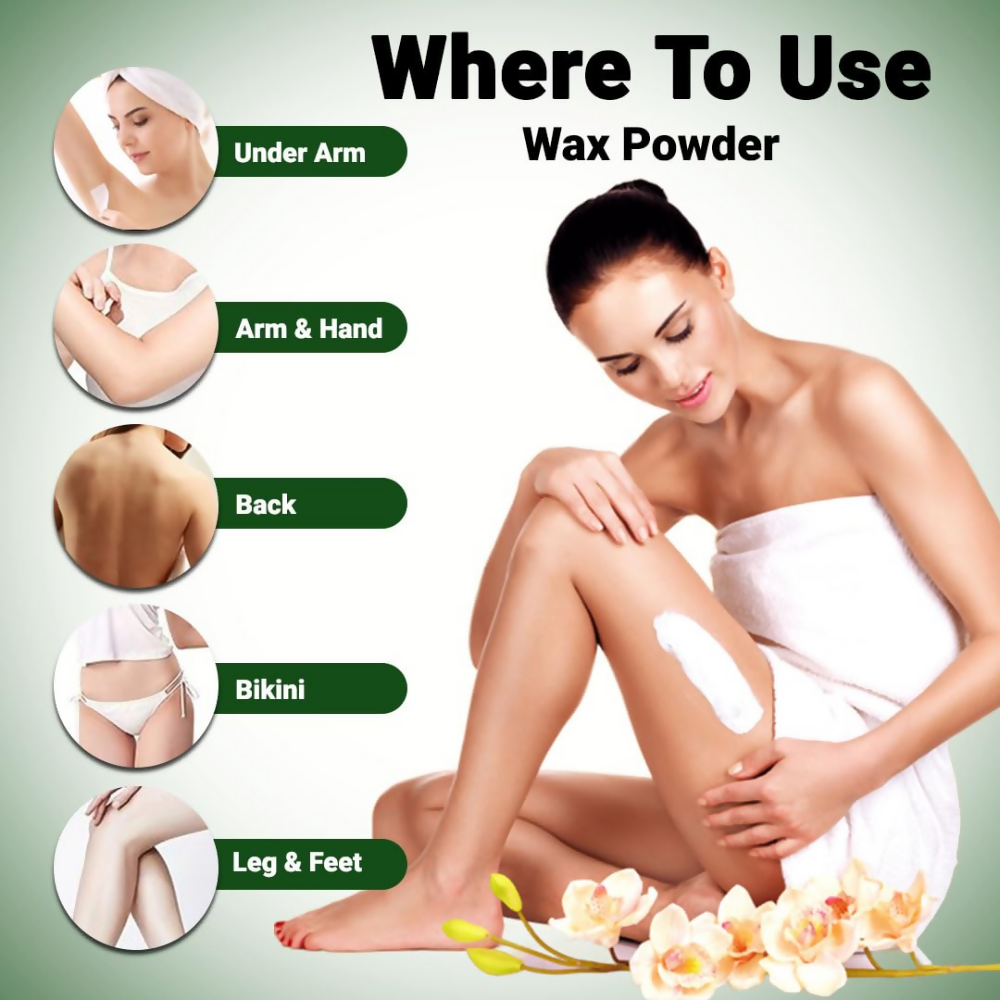 VedicAyurveda Herbal Wax Powder - Mogra | Grocsy