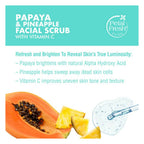 Petal Fresh Brightening Papaya & Pineapple Facial Scrub | Grocsy