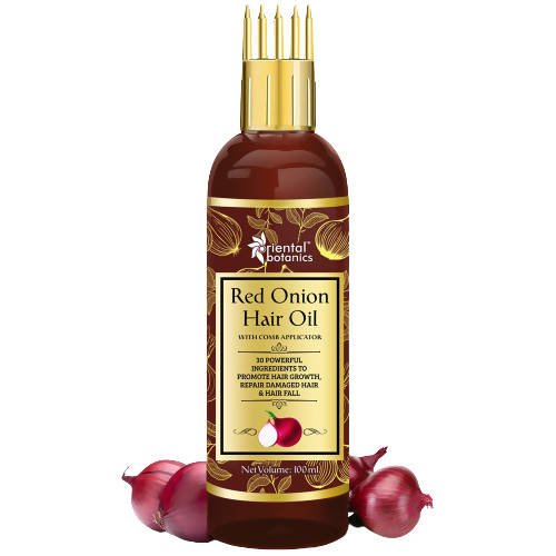Oriental Botanics Red Onion Hair Oil | Grocsy