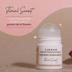 Carmesi Natural Underarm Roll On Deodorant for Women - Floral Sunset | Grocsy