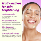 PLIX The Plant Fix 2% Alpha Arbutin Pineapple Moisturizer With SymWhite PLUS For Hyperpigmentation & Dark Spots | Grocsy