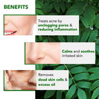 Botanic Hearth Neem, Cica & Salicylic Acid Cleanser Face Wash | Grocsy