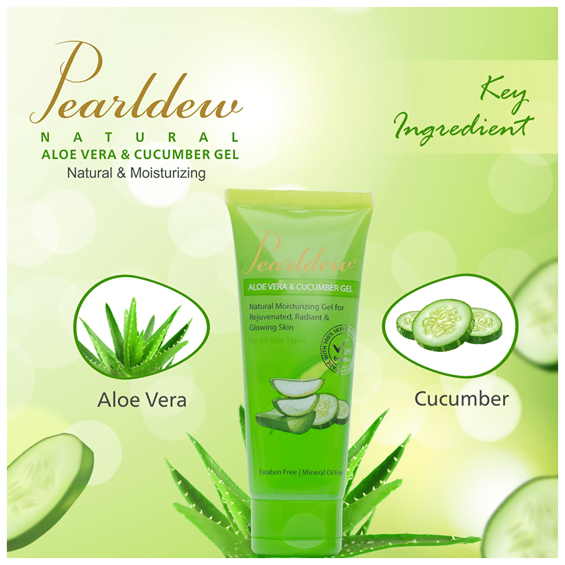Pearldew Aloe Vera & Cucumber Gel | Grocsy