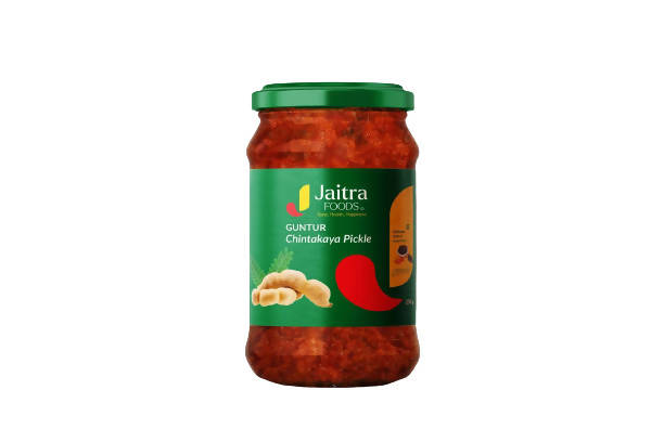 Jaitra Foods Guntur Chintakaya Pickle | Grocsy