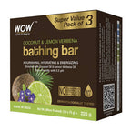Wow Skin Science Coconut & Lemon Verbena Bathing Bar | Grocsy