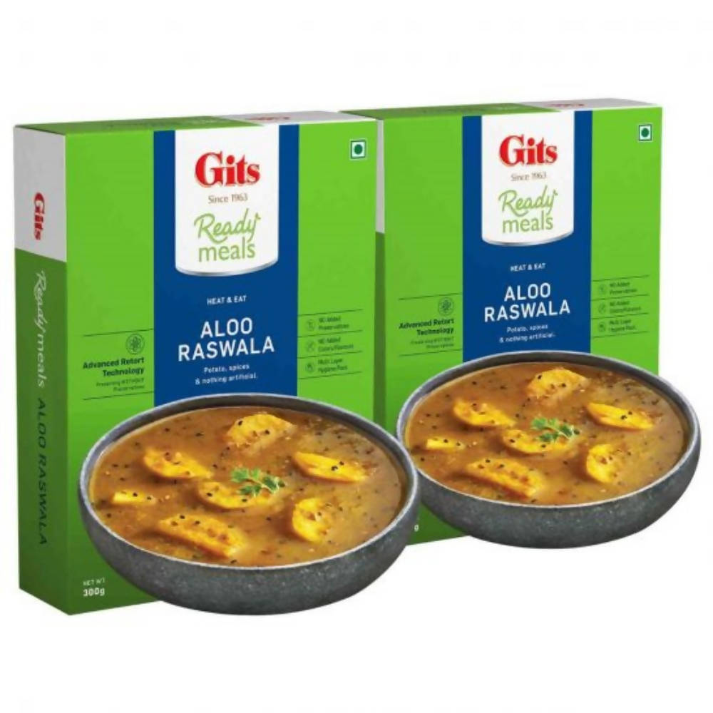 Gits Ready Meals Heat & Eat Aloo Raswala | Grocsy