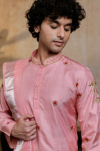Kanjivaram Pattu Pink Srinivasa Kanjivaram By Hilo Design | Grocsy