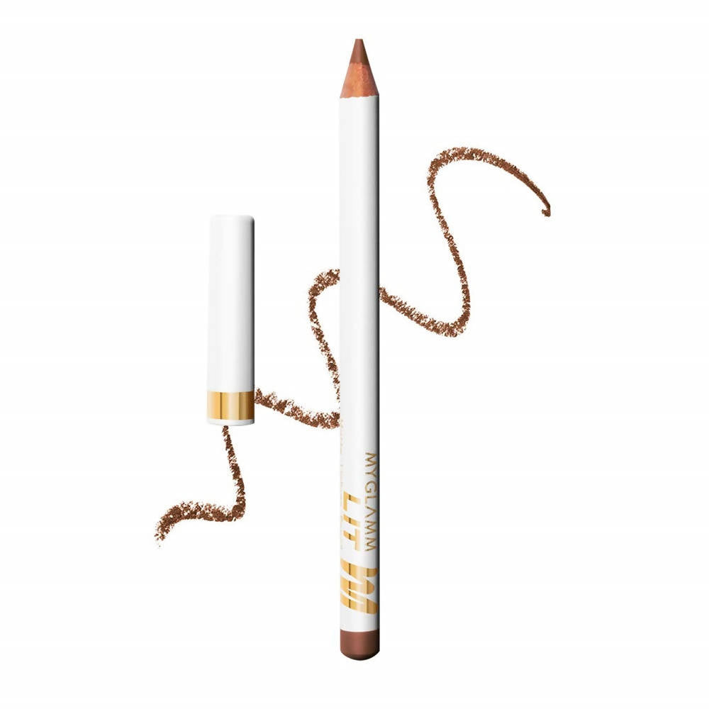 MYGLAMM LIT Matte Lip Liner Pencil - Blended (1.14 Gm) | Grocsy