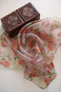 Diva Globe Floral Organza Bhandana | Grocsy