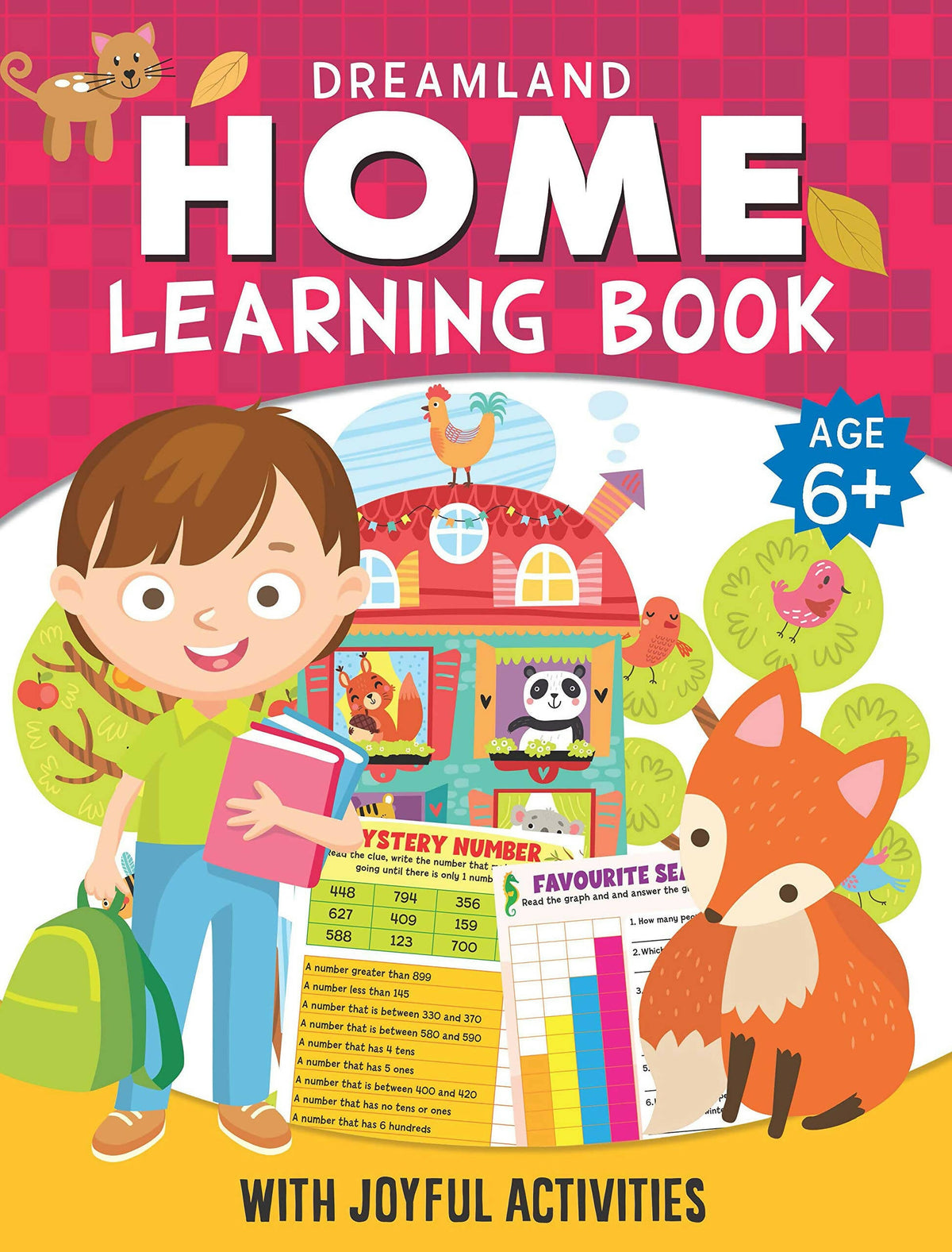 Dreamland Home Learning Book With Joyful Activities - 6+ : Children Interactive & Activity Book | Grocsy