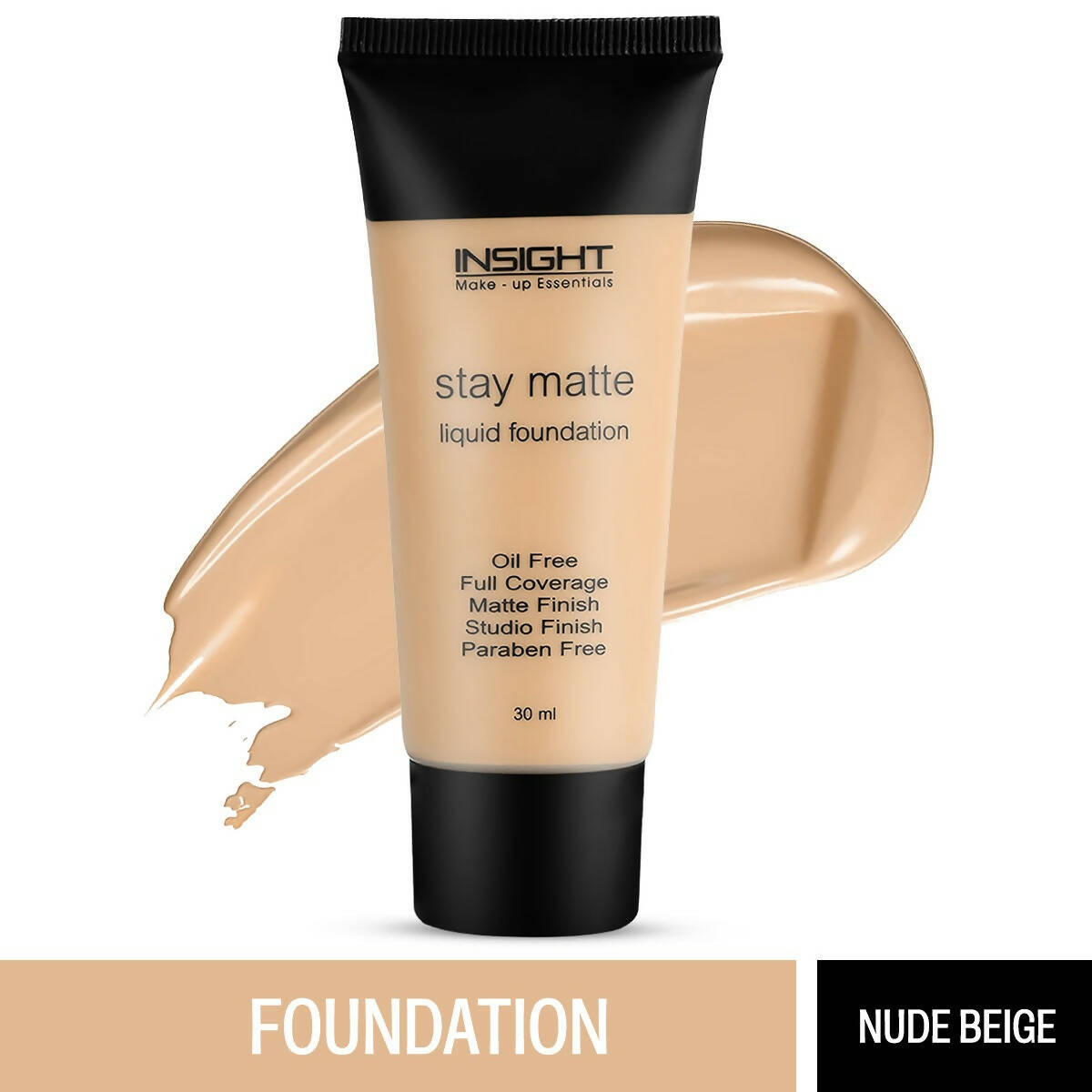 Insight Cosmetics Stay Matte Liquid Foundation - Nude Beige | Grocsy