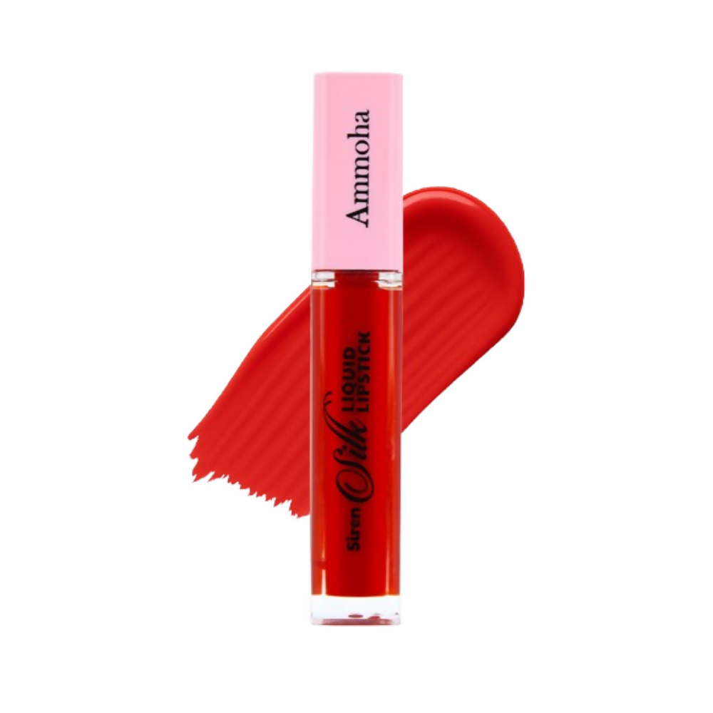 Ammoha Cosmetics Long-Lasting, Matte-Finished Ruby Obsession Color Liquid Lipstick | Grocsy