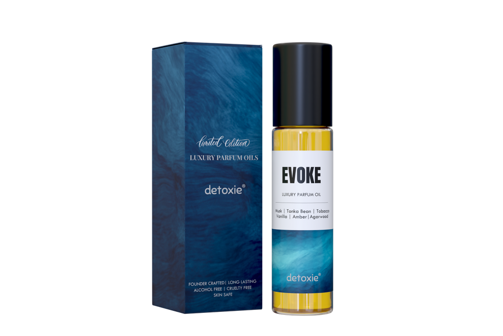 Detoxie Evoke - Luxury Parfum Oil (Attar) Non-Alcoholic | Grocsy