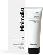 Minimalist Sunscreen SPF 60 PA ++++ For Sensitive Skin Broad Spectrum Sunscreen With Potent Antioxidants & Advanced Filters | Grocsy