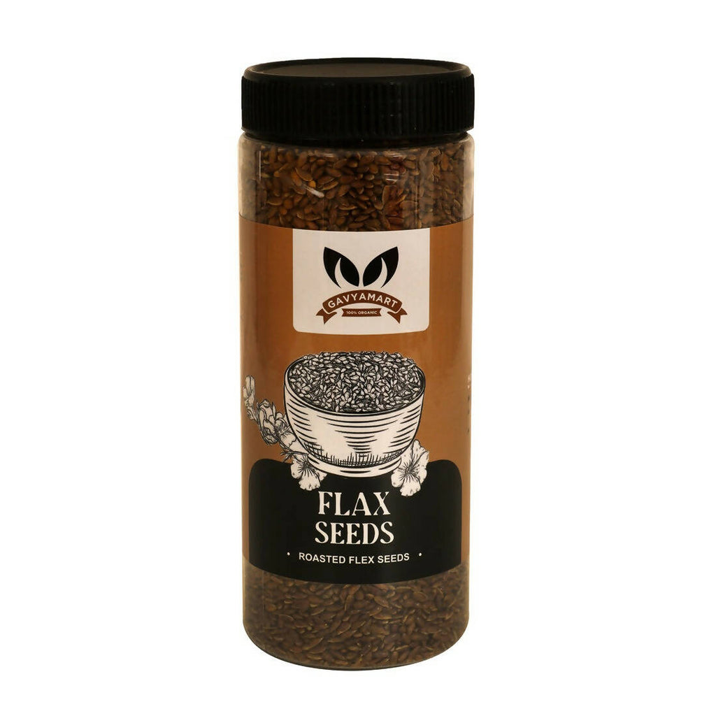 Gavyamart Organic Flax Seeds | Grocsy