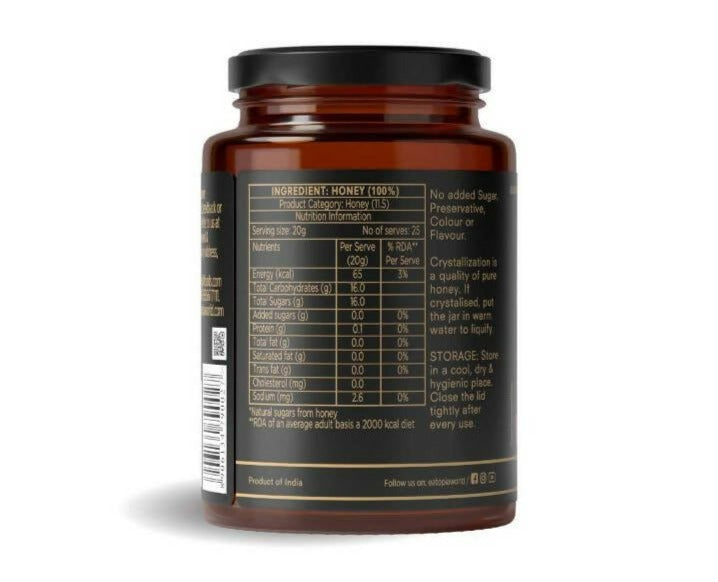 Eatopia Tulsi Flower Honey | Grocsy