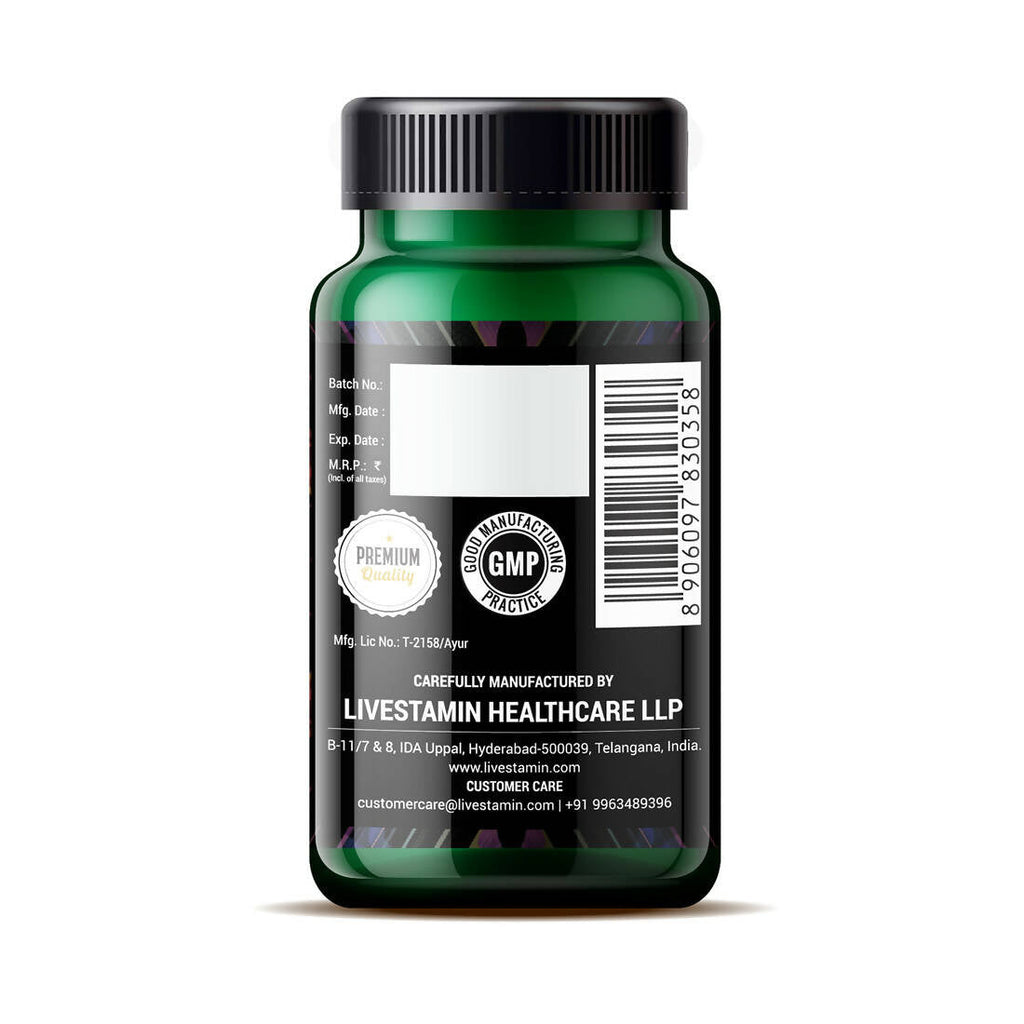 Livestamin Bhringraja Capsules | Grocsy