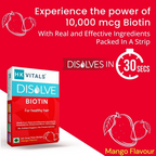 HK Vitals Disolve Biotin Strips - Mango Flavour | Grocsy